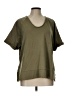 Per Una Green Short Sleeve Top Size L - photo 1