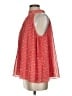 Max Studio 100% Polyester Red Sleeveless Blouse Size S (estimated) - photo 5