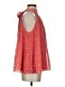Max Studio 100% Polyester Red Sleeveless Blouse Size S (estimated) - photo 4
