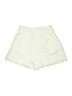 Shein 100% Polyester Solid Ivory Shorts Size S - photo 2
