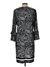 MICHAEL Michael Kors Paisley Gray Casual Dress Size L - photo 2