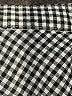 Unbranded 100% Polyester Checkered-gingham Gray Casual Dress Size L - photo 7