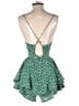 Nasty Gal Inc. 100% Polyester Hearts Green Romper Size 0 - photo 2