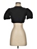 Pinko Black Short Sleeve Top Size 2 - photo 1