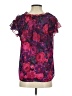 Generation Love 100% Polyester Purple Short Sleeve Blouse Size S - photo 2