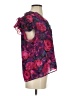 Generation Love 100% Polyester Purple Short Sleeve Blouse Size S - photo 4
