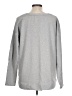 Ann Taylor LOFT Stars Silver Sweatshirt Size L - photo 2