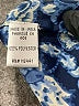Creme Fraiche 100% Polyester Paisley Blue 3/4 Sleeve Blouse Size M - photo 8