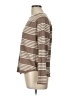 Kim Rogers 100% Cotton Stripes Brown Pullover Sweater Size L - photo 5