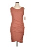 Leith Solid Brown Casual Dress Size XL - photo 1