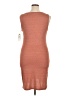 Leith Solid Brown Casual Dress Size XL - photo 2