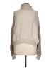 DKNY 100% Cotton Tan Turtleneck Sweater Size L (estimated) - photo 1