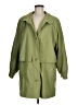 Gallery 100% Polyester Green Trenchcoat Size M - photo 1