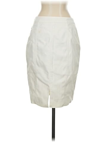 White House Black Market Faux Leather Skirt (view 2)