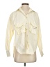 Assorted Brands 100% Cotton Ivory 3/4 Sleeve Button-Down Shirt Size S - photo 1