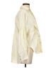 Assorted Brands 100% Cotton Ivory 3/4 Sleeve Button-Down Shirt Size S - photo 4