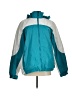 Unbranded 100% Polyester Color Block Teal Windbreaker Size M - photo 1