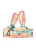 Unbranded Print Orange Swimsuit Top Size XL - photo 1
