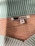 Olivia Rubin Color Block Pink Pullover Sweater Size XS - photo 7