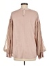 Mystree 100% Polyester Pink Long Sleeve Blouse Size M - photo 2