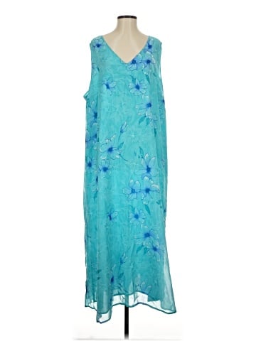 Designs & Co Lane Bryant Casual Dress (view 1)