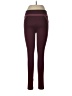 Adore Me Color Block Burgundy Active Pants Size M - photo 2