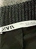 Zara Tweed Black Active Pants Size S - photo 7