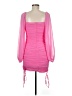 THATSSOFETCH 100% Polyester Pink Cocktail Dress Size 8 - photo 2