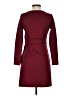 Assorted Brands Solid Burgundy Casual Dress Size M - photo 2