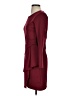 Assorted Brands Solid Burgundy Casual Dress Size M - photo 5