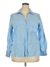 Zara Blue Long Sleeve Button-Down Shirt Size XXL - photo 1