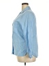 Zara Blue Long Sleeve Button-Down Shirt Size XXL - photo 5