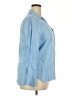 Zara Blue Long Sleeve Button-Down Shirt Size XXL - photo 4