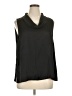 Vince Camuto 100% Polyester Black Sleeveless Blouse Size XL - photo 1