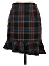 Zara Plaid Black Casual Skirt Size XS - photo 2