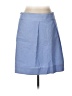 J.Crew 100% Cotton Blue Purple Formal Skirt Size 12 - photo 1