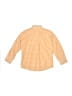 Bella Bliss 100% Cotton Checkered-gingham Orange Long Sleeve Button-Down Shirt Size 6 - photo 2