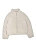 Zara 100% Polyester Ivory Snow Jacket Size 9 - 10 - photo 1