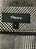 Theory Plaid Gray Formal Skirt Size 6 - photo 4