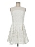 Keepsake 100% Polyester Ivory Cocktail Dress Size M - photo 1