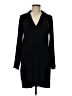 SPANX Solid Black Casual Dress Size M - photo 1