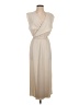 Zara 100% Polyester Tan Casual Dress Size S - photo 1
