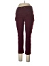 Anthropologie Color Block Burgundy Active Pants Size 12 - photo 1