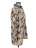 Lemon Grass Floral Ivory Long Sleeve Blouse Size S - photo 4