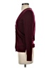 Tory Burch 100% Wool Burgundy Wool Cardigan Size XS - photo 5