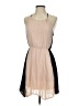 Sage Color Block Tan Cocktail Dress Size S - photo 1