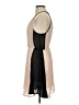 Sage Color Block Tan Cocktail Dress Size S - photo 5