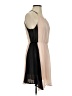 Sage Color Block Tan Cocktail Dress Size S - photo 4