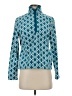 Lands' End 100% Polyester Teal Fleece Size XS - photo 1