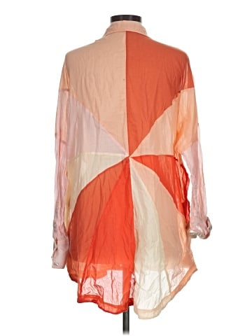 Free People 3/4 Sleeve Button-Down Shirt (view 2)